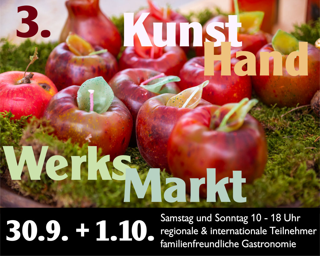 3. KunstHandWerksMarkt Frontenhausen, Oktober 2023